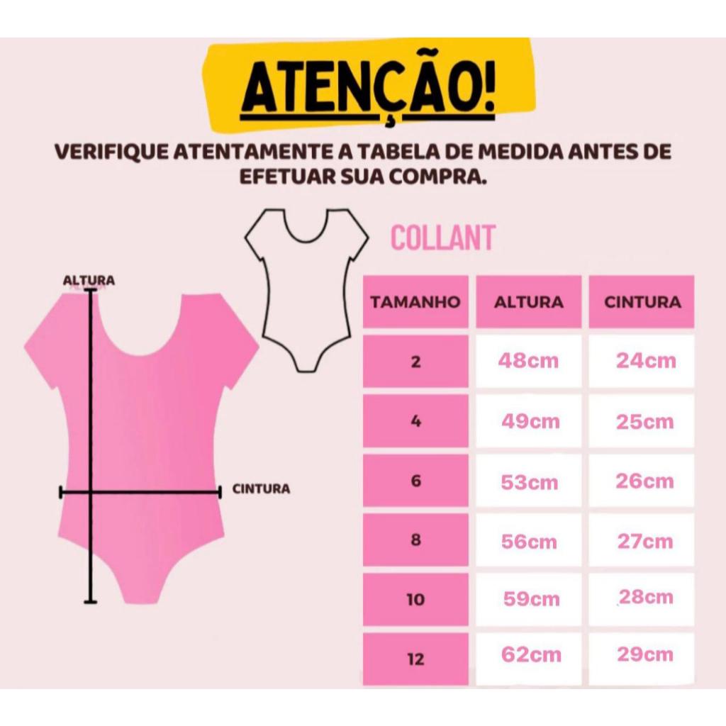 Kit Ballet Infantil 6 itens/ uniforme para dança completo (ROSA) - Saia de Cós e Collant Regata