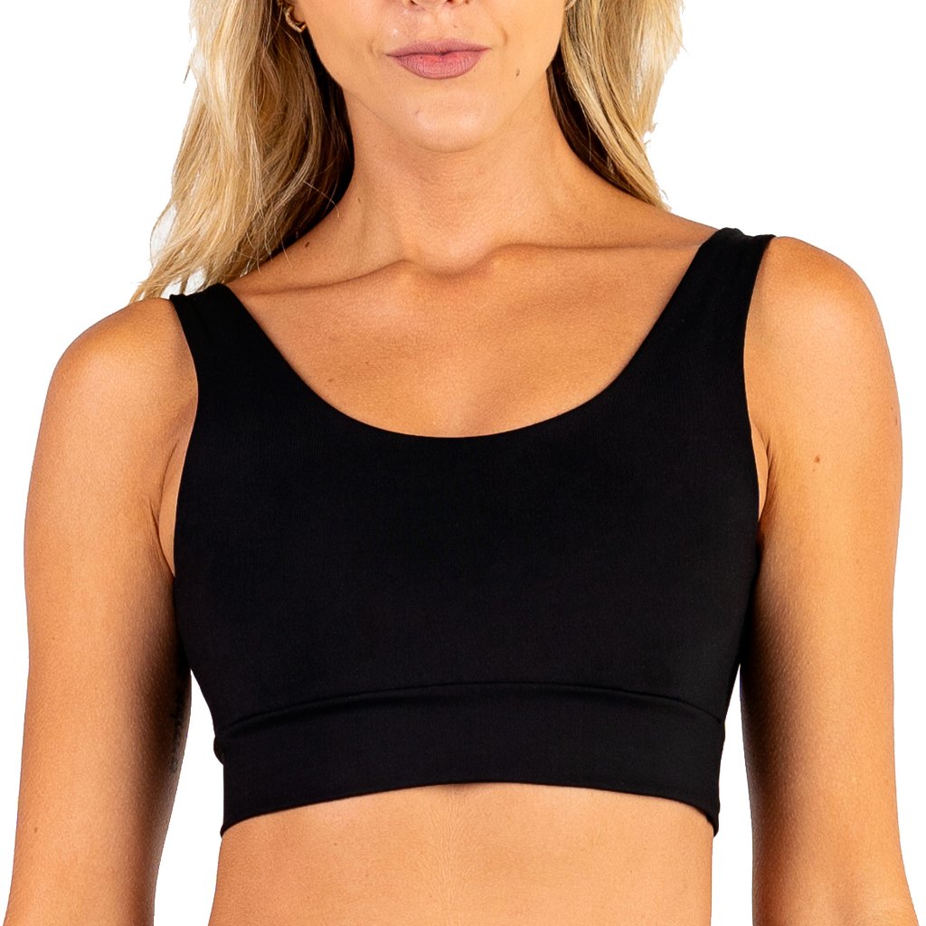 Top de Academia Com Bojo Para Corrida Alta Sustentação