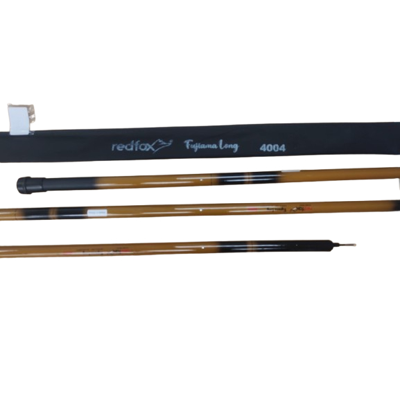VARA GOMO LONGO TELESCÓPICA REDFOX NEW FUJIAMA – 3M OU 4M TRAIRA OU TUCUNARÉ