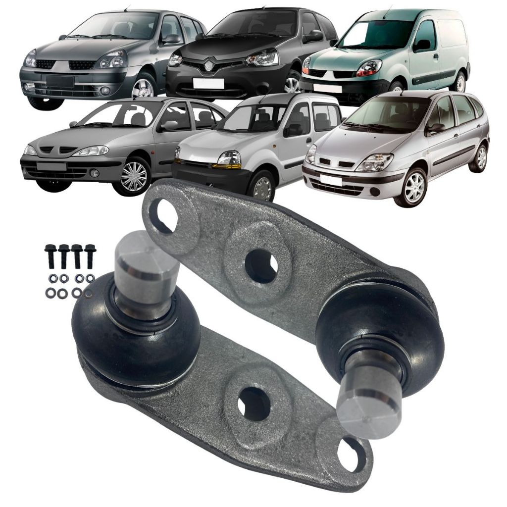 Kit Pivô Bandeja Dianteiro Clio Megane Scenic Symbol Kangoo