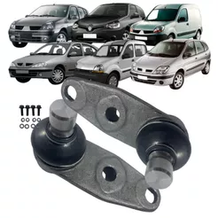 Kit Pivô Bandeja Dianteiro Clio Megane Scenic Symbol Kangoo