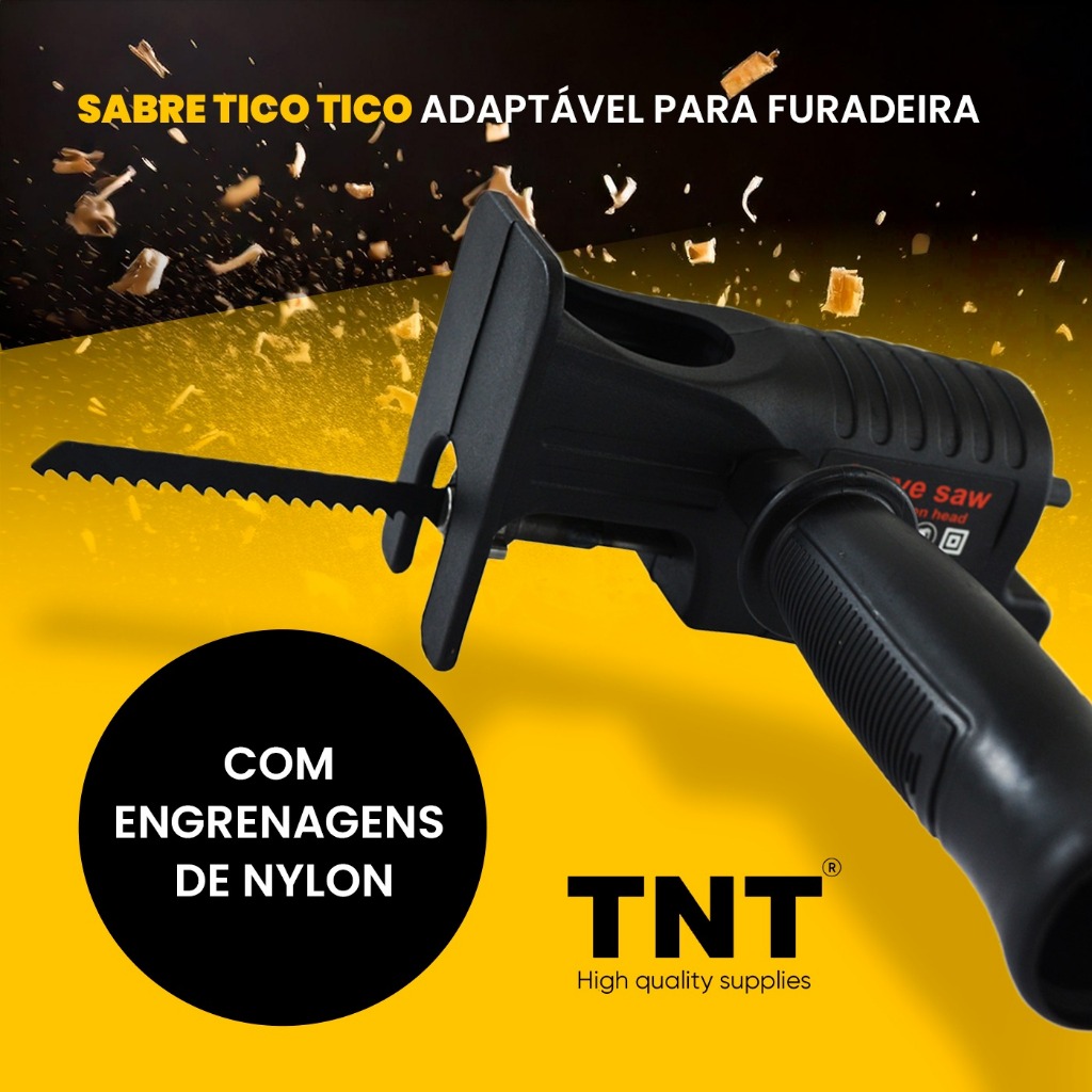 Adaptador De Serra Elétrica Tico Tico Sabre Para Furadeira em Oferta na Shopee