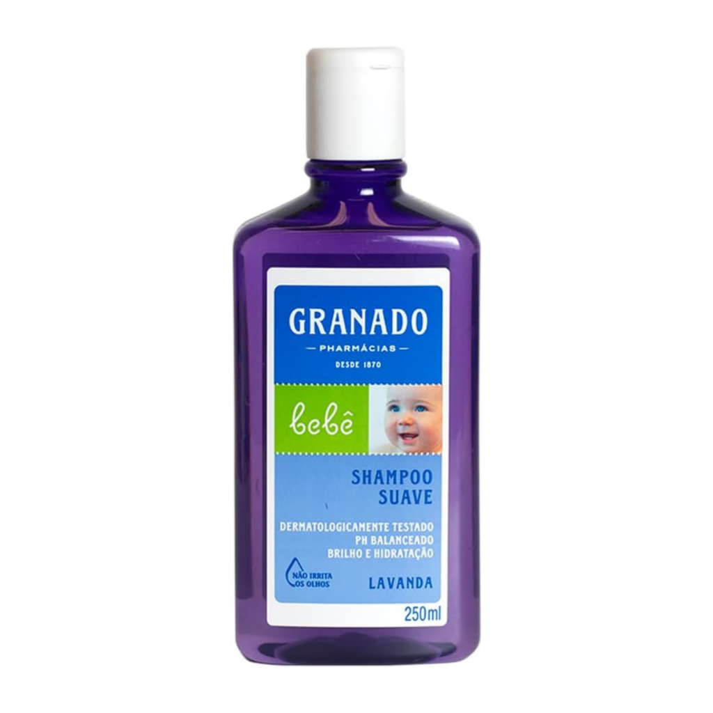 Shampoo Bebe Lavanda 250ml Granado em Oferta na Shopee