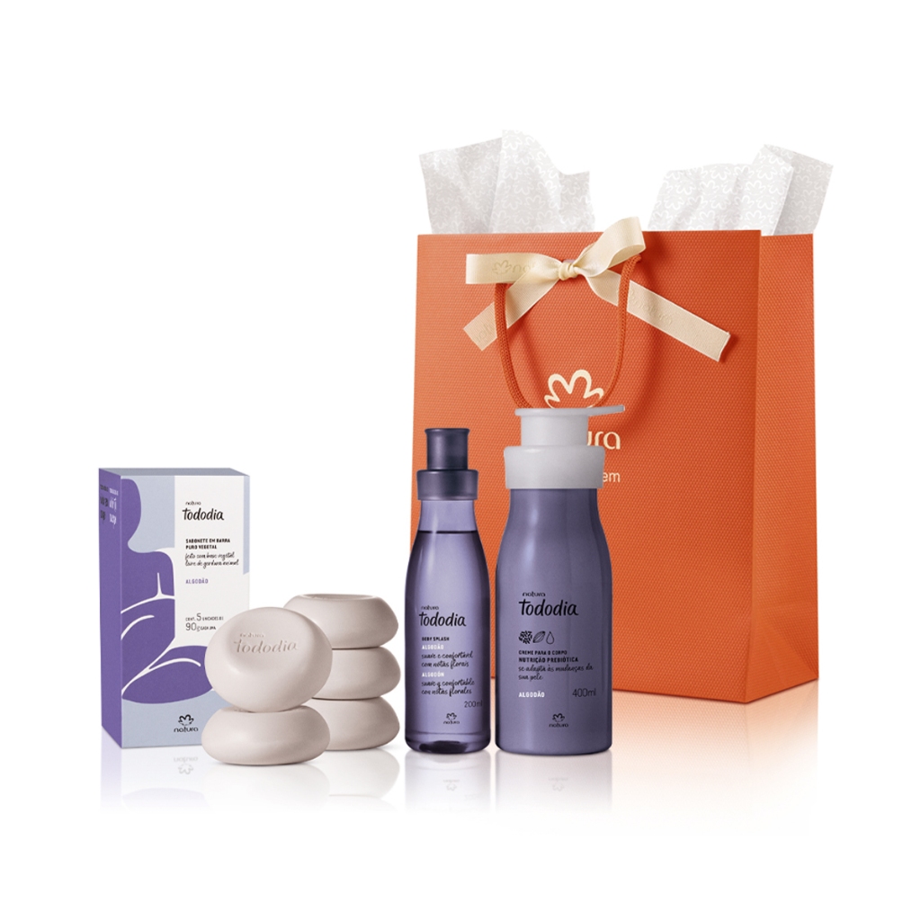 Natura Tododia Cuidados Pessoais - Hidratante + Body Splash + Sabonete