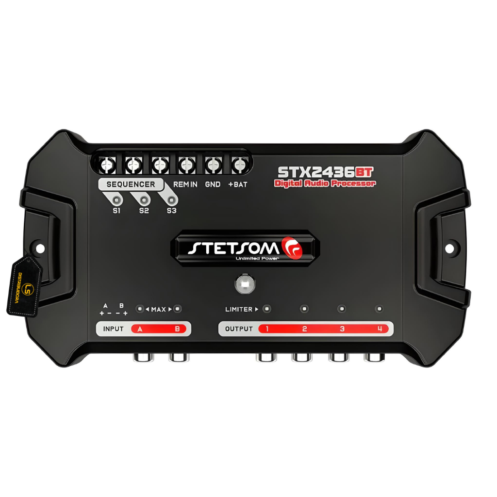 Processador Áudio Stetsom Stx 2436bt Sequenciador Lançamento em Oferta na Shopee