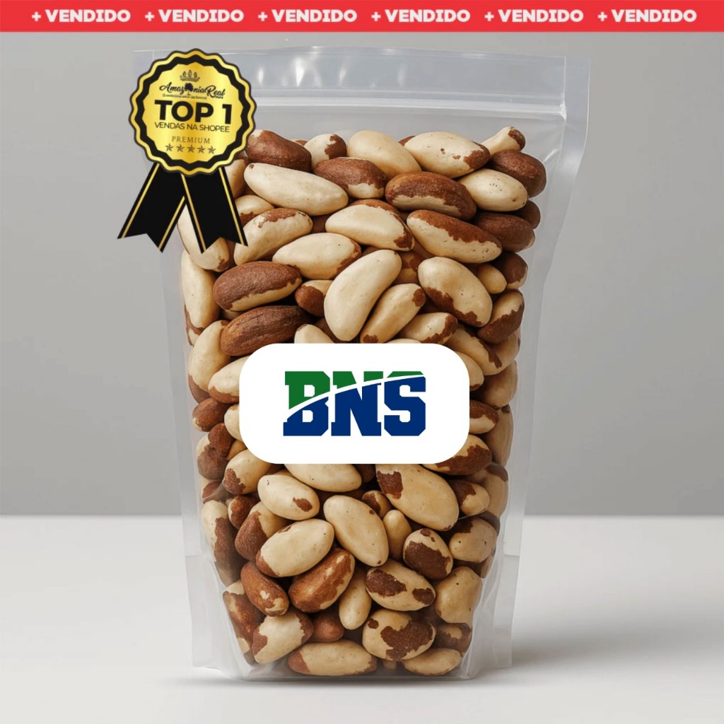 Castanha do Pará Inteira Safra 2025 Premium (COM ATM) - 500G em Oferta na Shopee