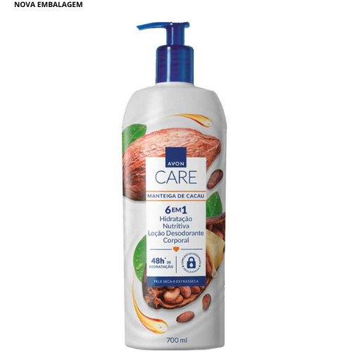AVON CARE HIDRATANTE CORPORAL MANTEIGA DE CACAU 700ML