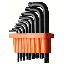 Jogo Chaves Torx T7 a T40 Tramontina PRO 9Pç Trafix Curtas 44450/299