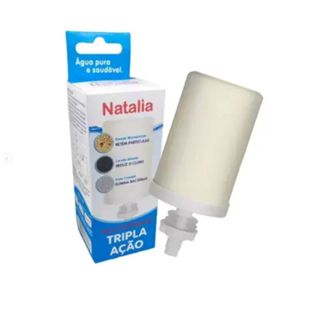 Vela Para Filtro De Barro Tripla Ação Natalia Cor Branco em Oferta na Shopee