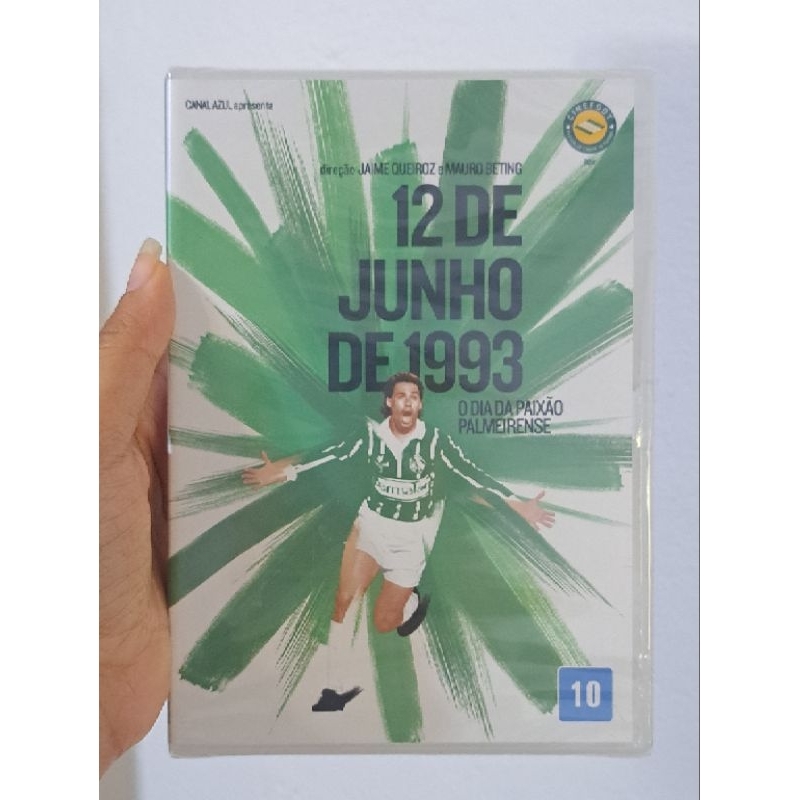 DVD 12 de Junho de 1993 - O Dia da Paixão Palmerense Lacrado Original