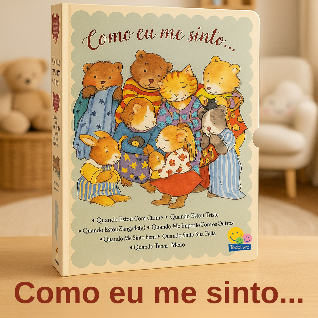 Kit 7 Livros Como eu me sinto.. Inteligência e Habilidades Emocional Infantil Todo Livro em Oferta na Shopee