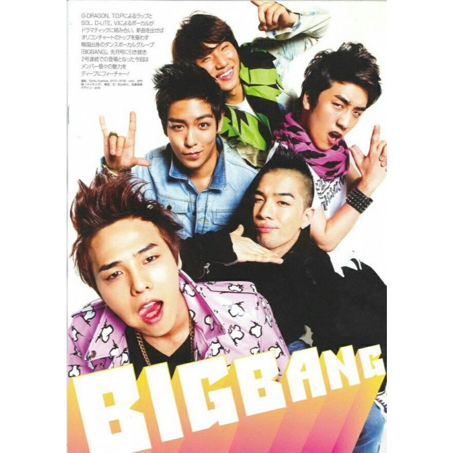Poster BigBang - Kpop - BoyGroup - BigBang