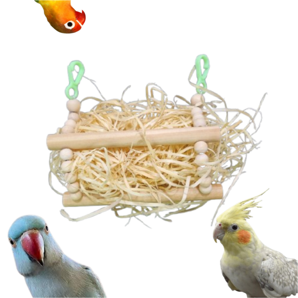 Puxa Palha para Calopsitas, Agapornis, Ring necks e outros Psitacídeos em Oferta na Shopee