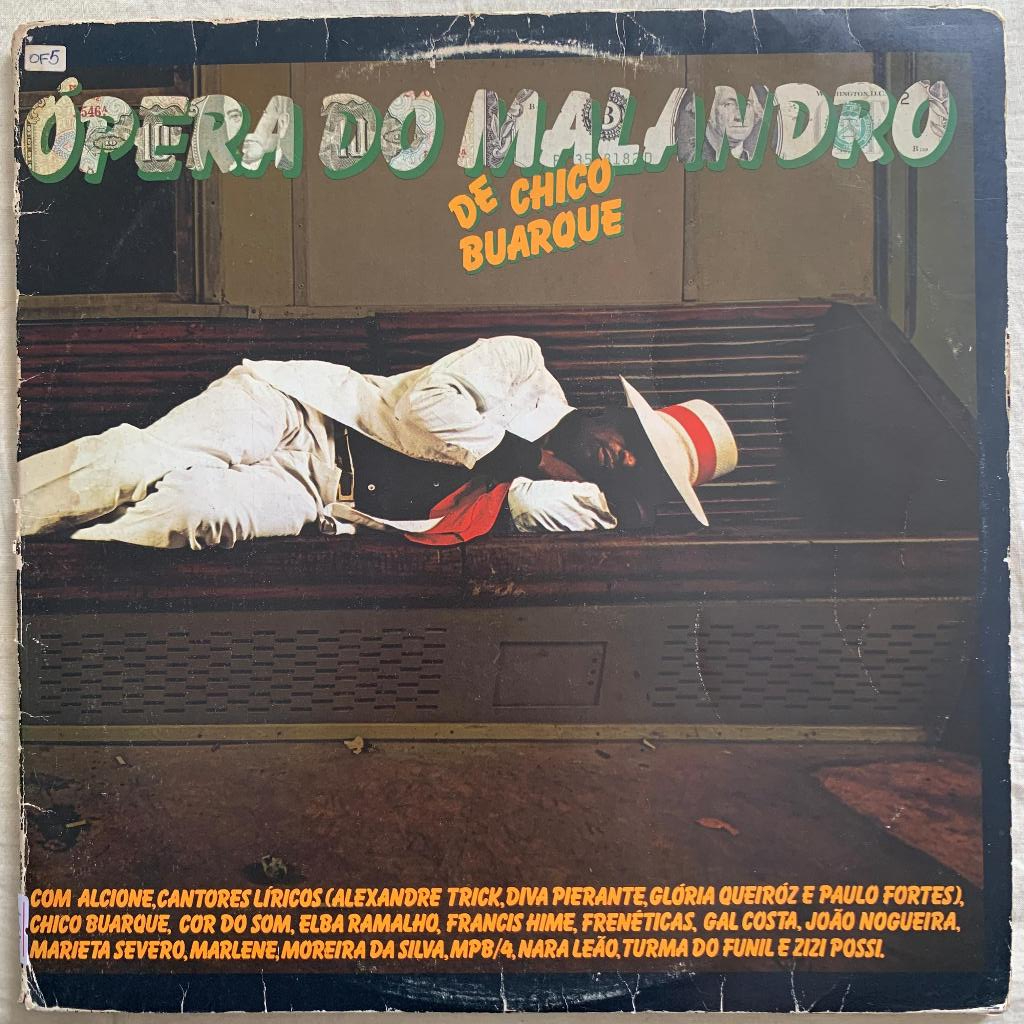 Disco de Vinil LP - Ópera do Malandro de Chico Buarque - 1979 (Duplo - com Encartes)