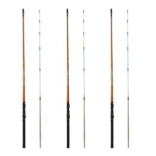 Kit 3 Varas Pesca Ultra Light Para Molinete Com 1,80 Metros em 2 Partes 5/10 Lbs Com Ponteira Super Sensível em Oferta na Shopee