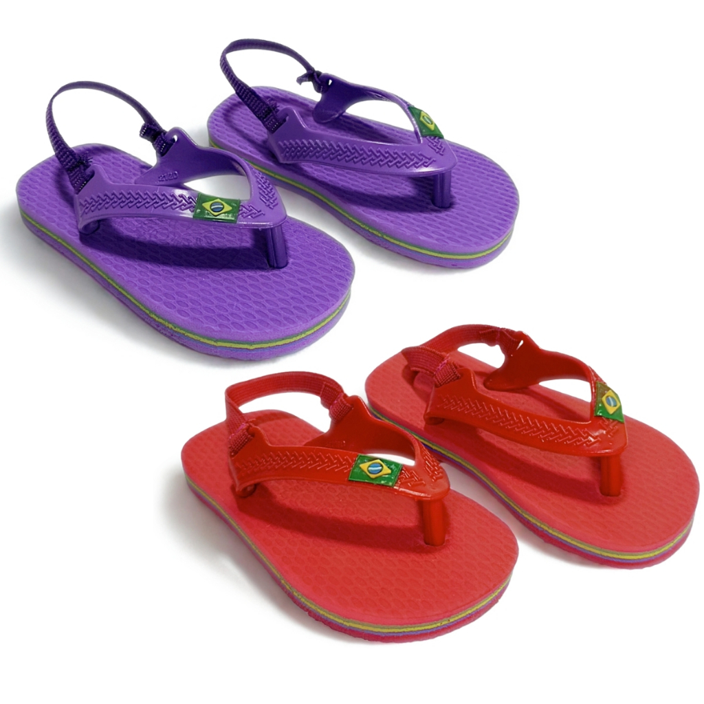 Kit 2 Pares Chinelo Sandália Bebê Menino Masculino MODELOS NOVO
