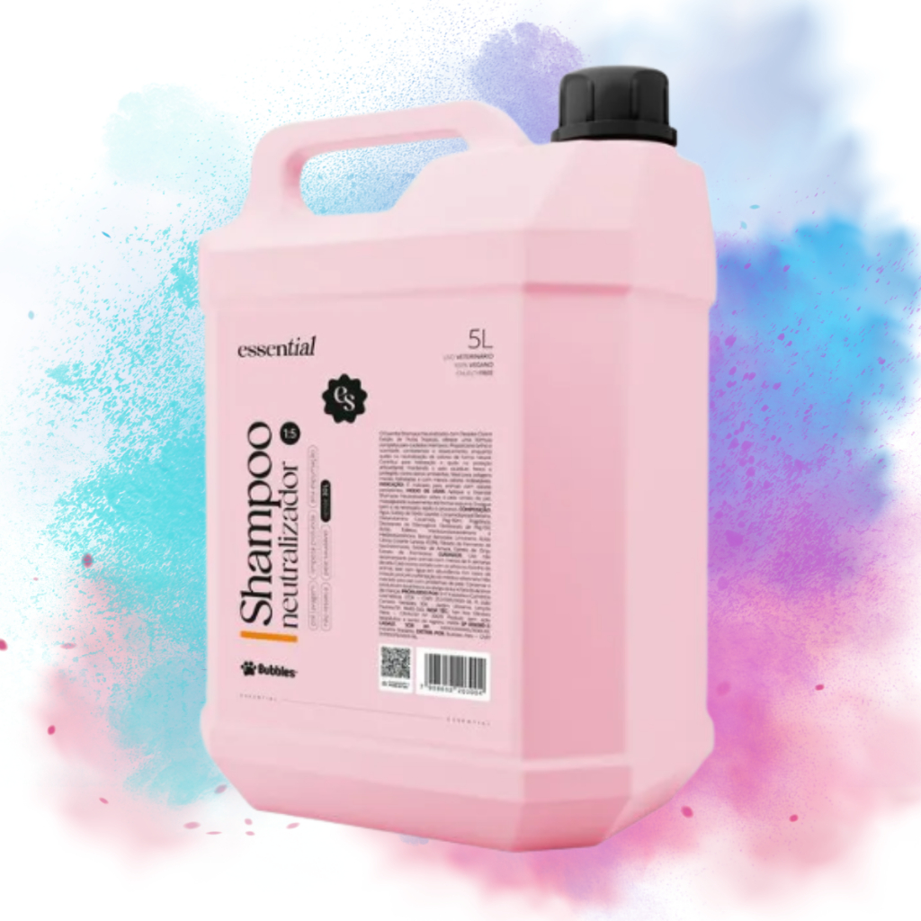 Shampoo Pet Neutralizador De Odores 5l Bubbles Pet Essential