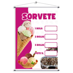 BANNER SORVETE DE MASSA COPÃO SORVETERIA (BAN 74)