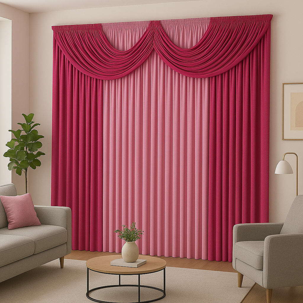 Cortina De Janela Paris 2,00m x 1,70m Para Sala Ou Quarto Varão Simples em Oferta na Shopee