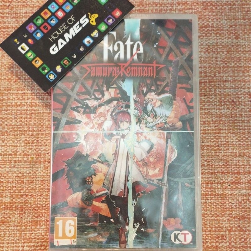 Game Fate Samurai Remnant Nintendo switch midia física lacrado original