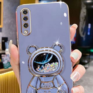 Capinha de Celular Suporte Astronauta Com Brilho Samsung A10,A11,A20,A21S,A30,A31,A50,A51 em Oferta na Shopee