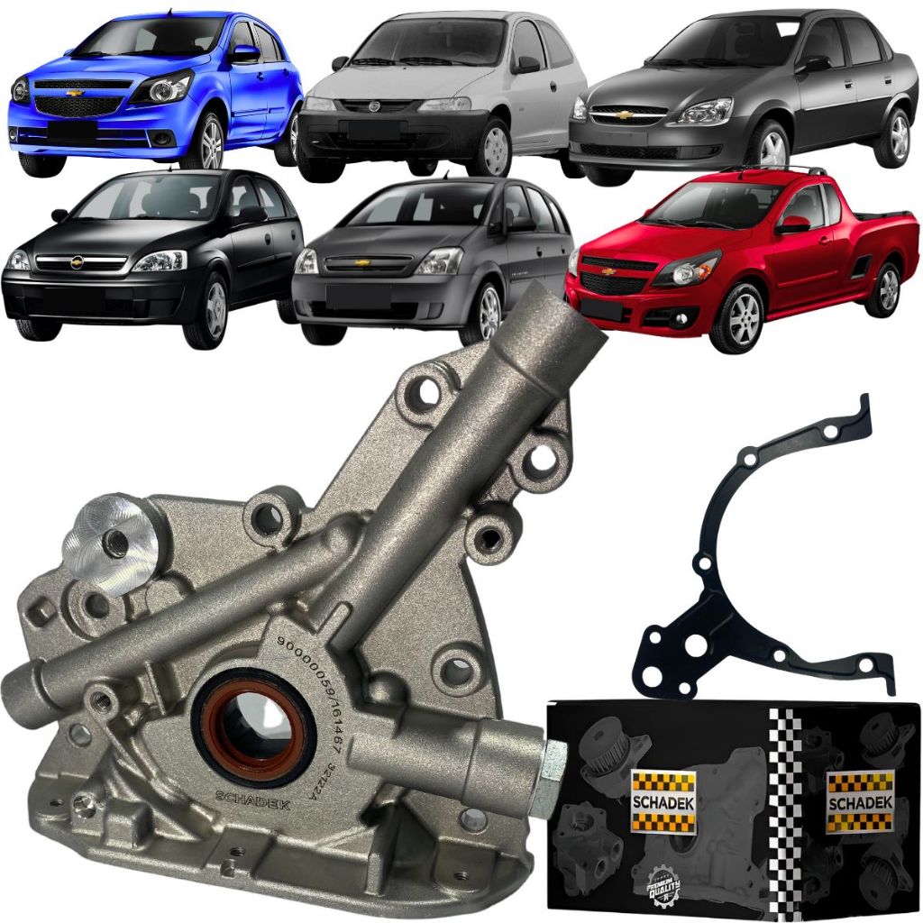 Bomba Óleo Motor Corsa Celta Prisma Classic Montana Meriva em Oferta na Shopee