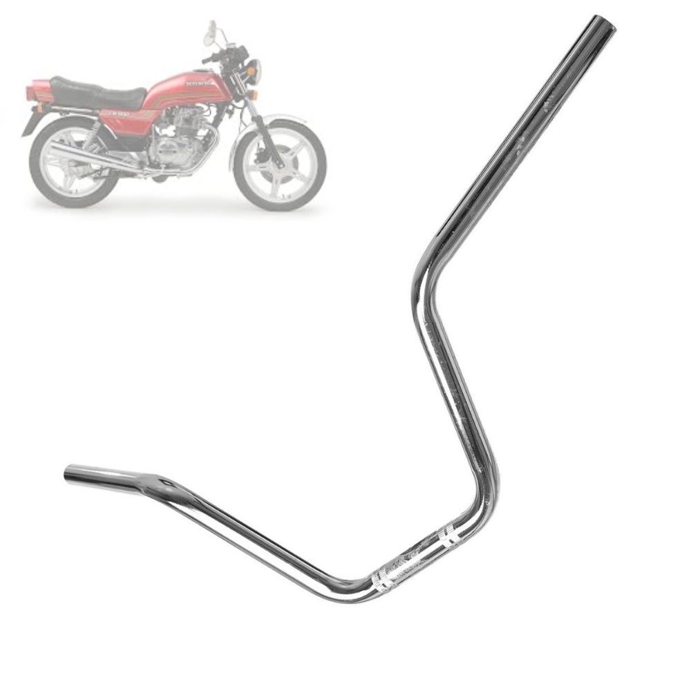 Guidão Modelo Original Aço Pro Tork Cromado e Preto Moto CB 400 Il 1982 1983 1984 1985 em Oferta na Shopee