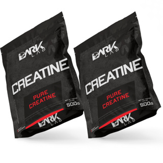 Kit 2x Creatina Monohidratada Pura Refil 500g Dark Lab -  Creatina 100% Pura em Oferta na Shopee