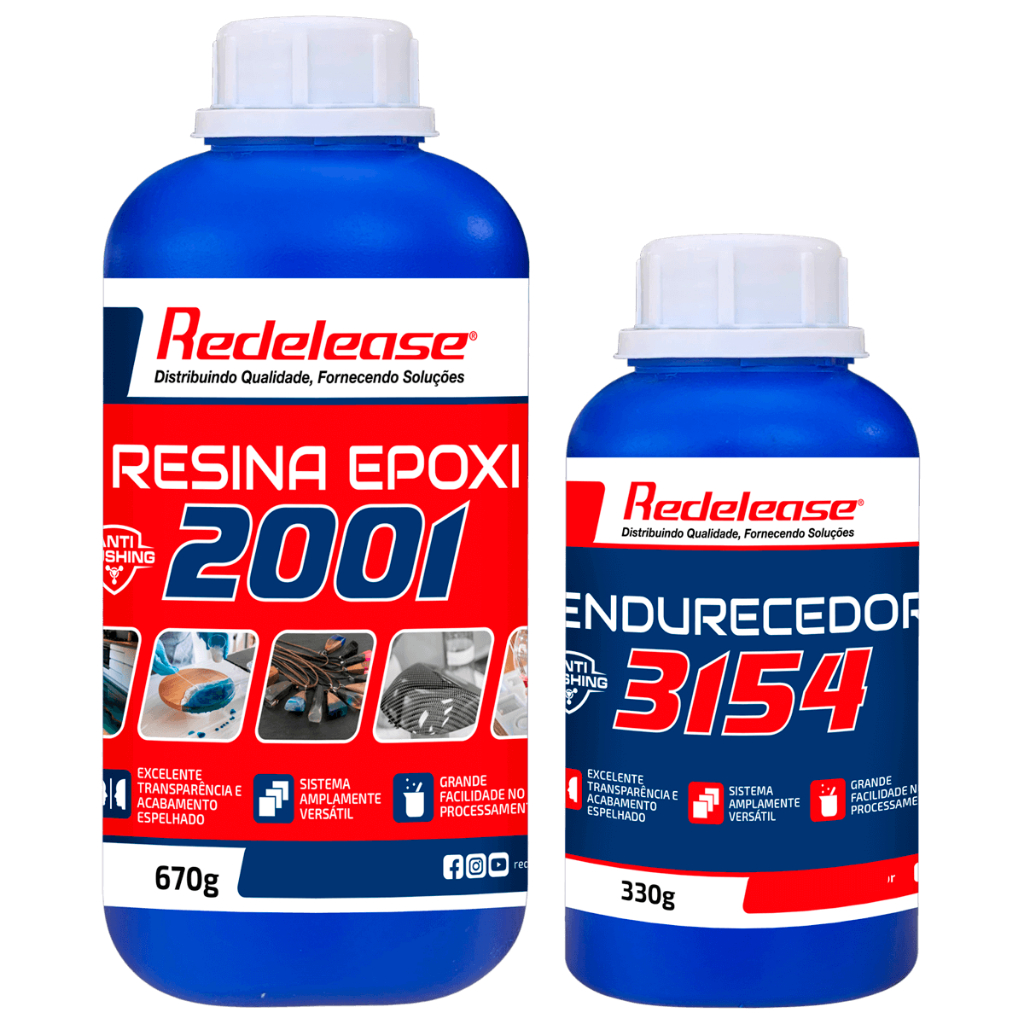Resina Epóxi para Madeira 2001 Transparente Com Endurecedor 3154 (01 Kg) em Oferta na Shopee