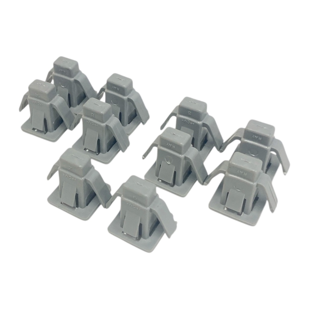 Kit de 10 Unidades Presilhas Churrasqueira Uno Palio Strada 46432008 - Peça Original Fiat com NF e envio imediato em Oferta na Shopee