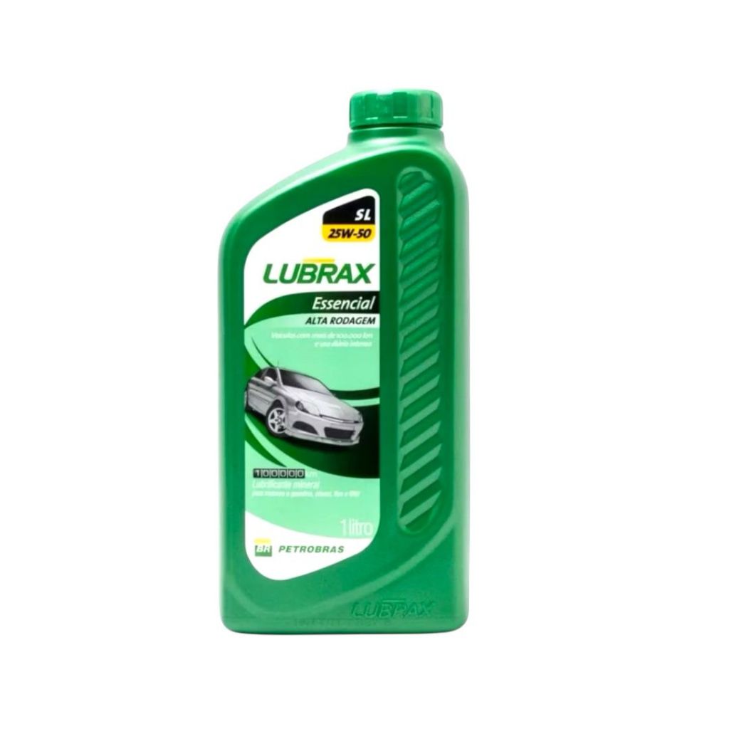Óleo Lubrax 25w50 Alta Rodagem Para Veículos Com mais De 100 KM Rodados