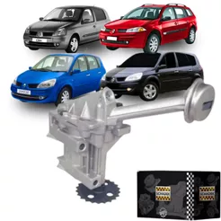 Bomba Óleo Motor Clio Megane Scenic 1.6 16v
