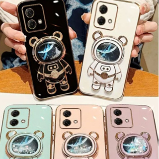 Capinha Celular Suporte Astronauta Com Brilho Moto G04,G05,G14,G15,G24,G34,G35,G54,G55,G75,G84,G85 em Oferta na Shopee
