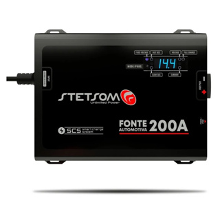 Fonte E Carregador Bateria Stetsom Infinite 200 Amperes em Oferta na Shopee