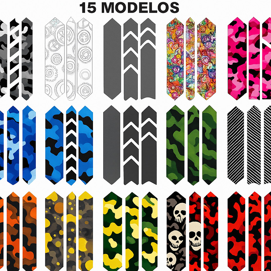 Adesivo de Proteção para Quadro de Bike Bicicleta 15 Modelos Universais Compatível UNIVERSAL em Oferta na Shopee