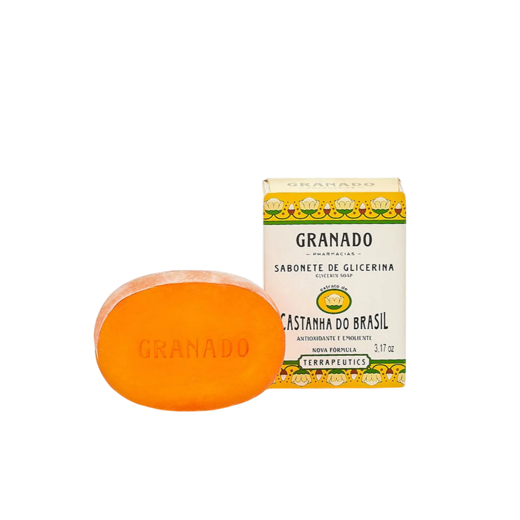 Sabonete Em Barra Granado Glicerina Castanha do Brasil 90g em Oferta na Shopee