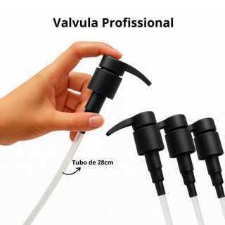 4 Válvulas Pump Profissional para Shampoo Condicionador Cosméticos  28/410 em Oferta na Shopee