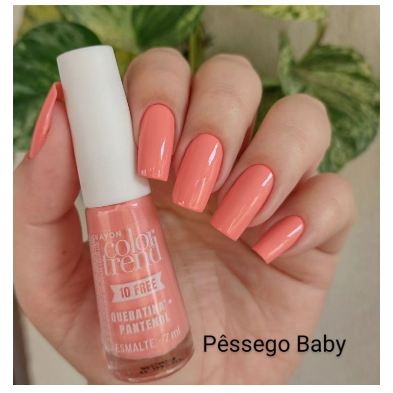 Esmaltes Color Trend Avon pêssego baby -  7 ml