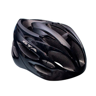 Capacete Ciclismo MTB GTA Inmold Start Led Para Bicicleta Cor Preto Tamanho M - G