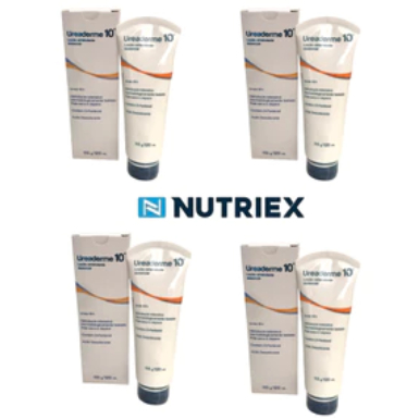 Kit 4 Loção Ureaderme 10% Ureia Creme Rehidratante D-Pantenol 120ml Nutriex em Oferta na Shopee