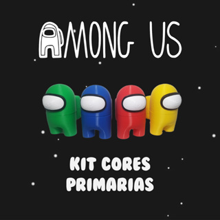 Bonecos Tripulantes - Kit 4 Cores Primárias em Oferta na Shopee