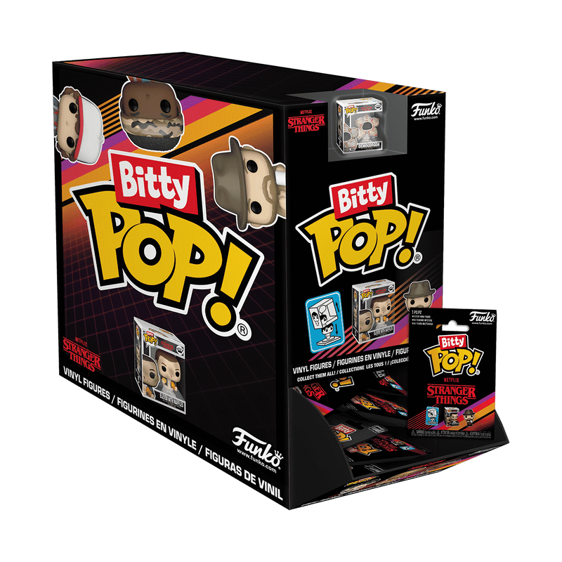 FUNKO BITTY POP MYSTERY STRANGER THINGS 83667 NOVO ORIGINAL