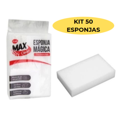 Kit Esponja Mágica Melamina Bucha Tira Mancha Desengordura Limpeza Original