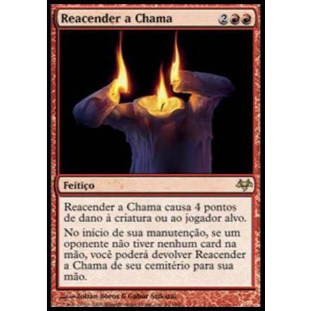 2 Cartas Magic - Reacender a Chama e Punção Explosiva