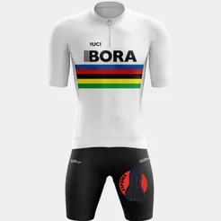 Conjunto Ciclismo Masculino Kit Camisa Proteção UV Bermuda Short Forro Espuma Bike Mtb