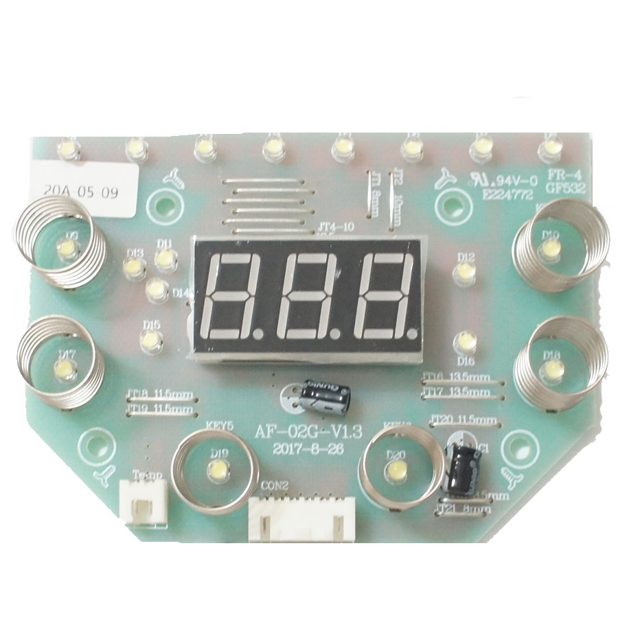 Placa Display Frit. Air Fry Britania Digital Bfr05p Original