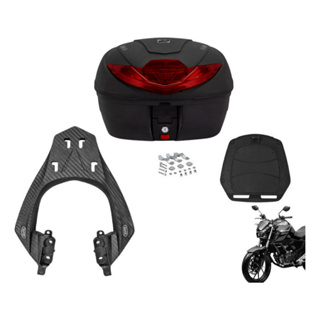 Suporte Bagageiro Scam Yamaha Fz15  Fz 15 + Bau Protork 35 Litros 2023 2024 2025 + em Oferta na Shopee