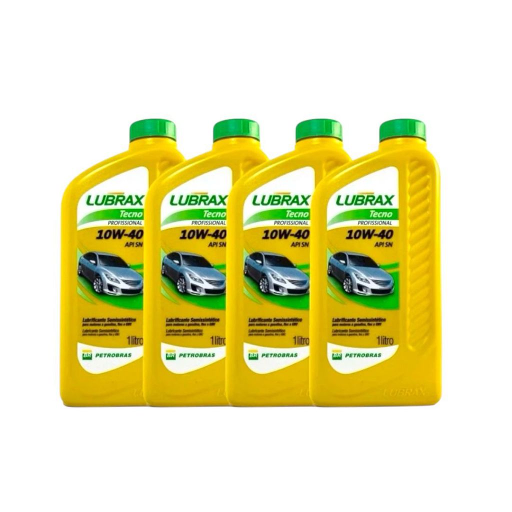 Óleo de Motor Lubrax 10W40 API SN (4 Litros)