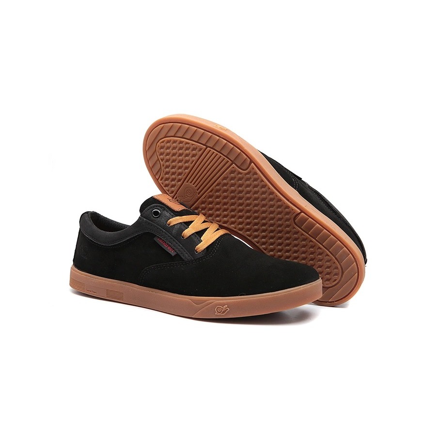 TÊNIS LANDFEET SKATE FIVE-O PRETO/LATEX