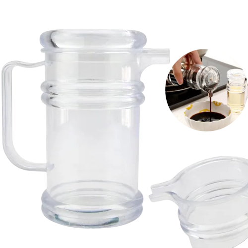 Mini Dispenser de Acrilico Para Azeite Vinagre Galheteiro